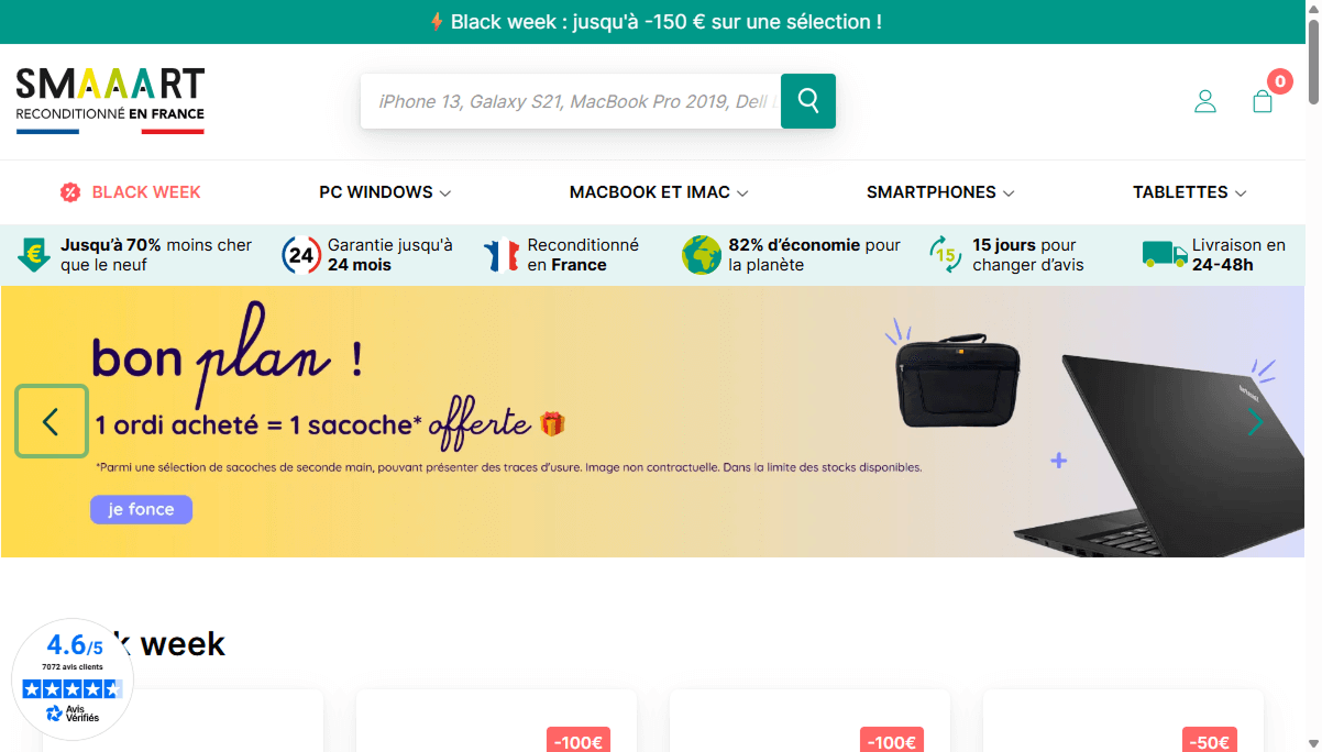 Page d'accueil de Smaaart