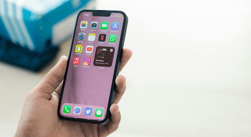 l'iOS de l'iPhone 13