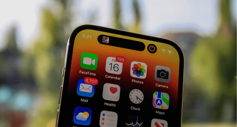 l'iOS de l'iPhone 12