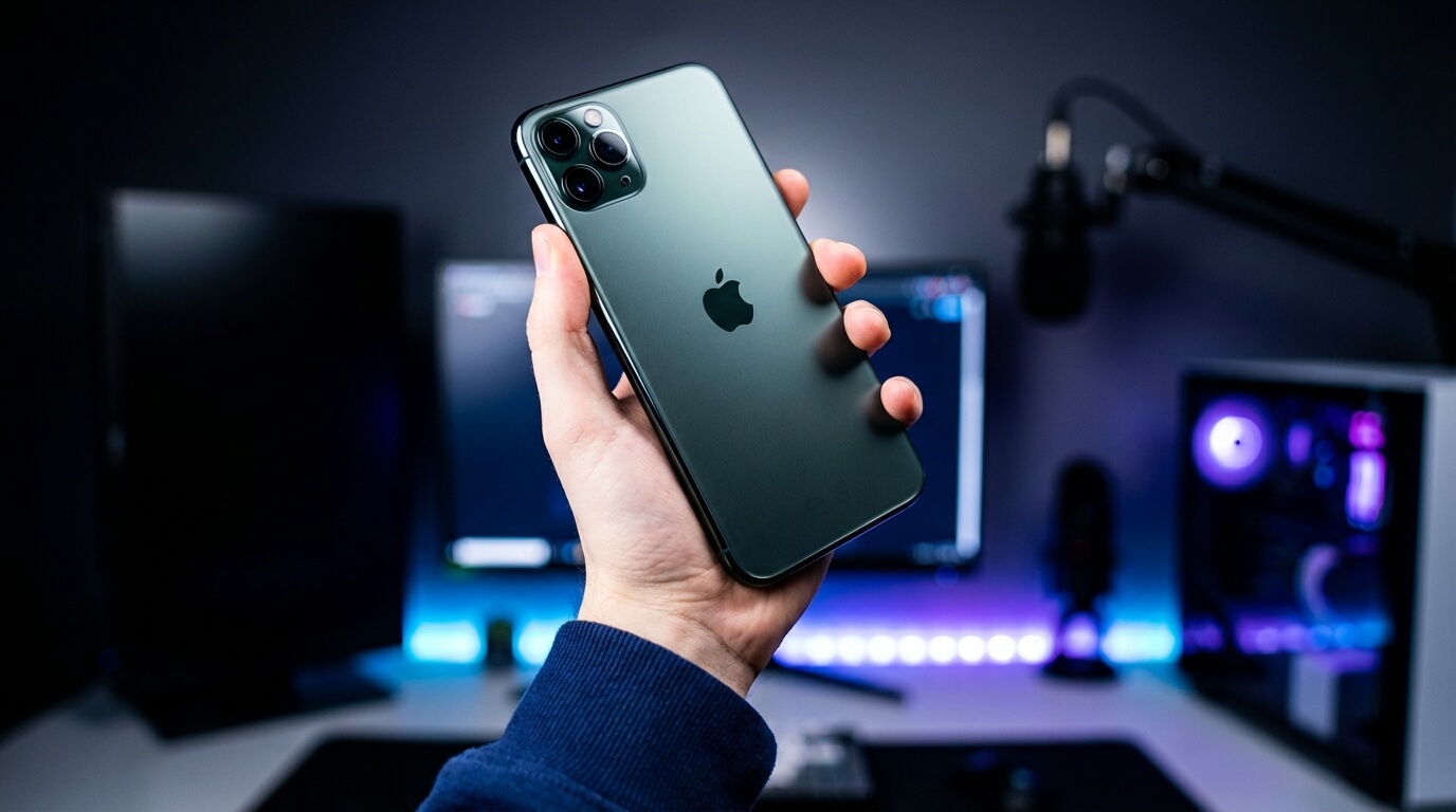 Bannière promotionnelle du Apple iPhone 11 Pro Max 512Go