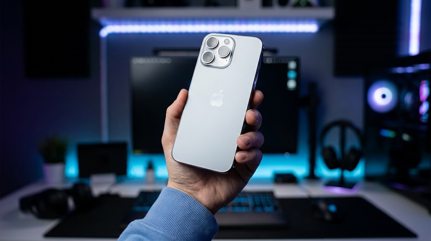 Bannière promotionnelle du Apple iPhone 15 Pro Max 256Go