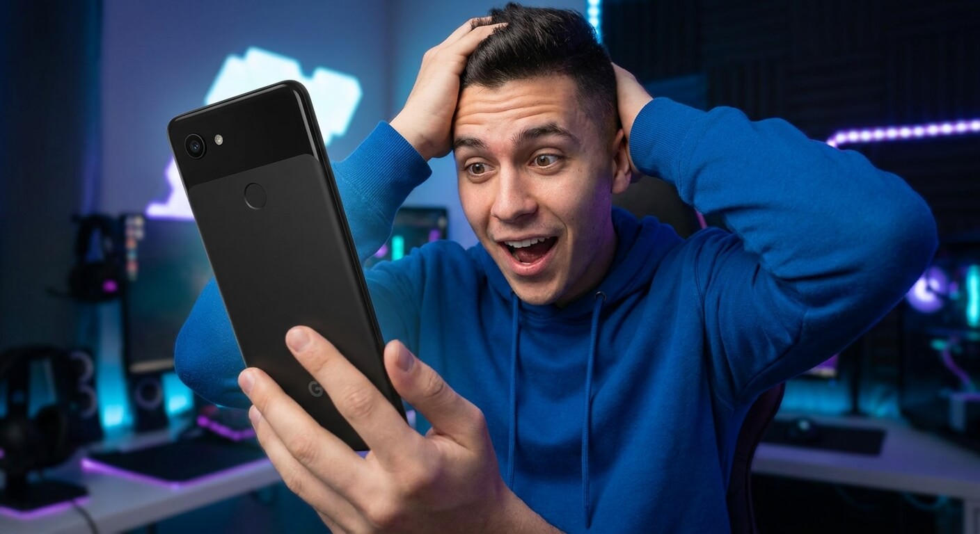 Bannière promotionnelle du Google Pixel 3a XL 64Go en offre reconditionnée