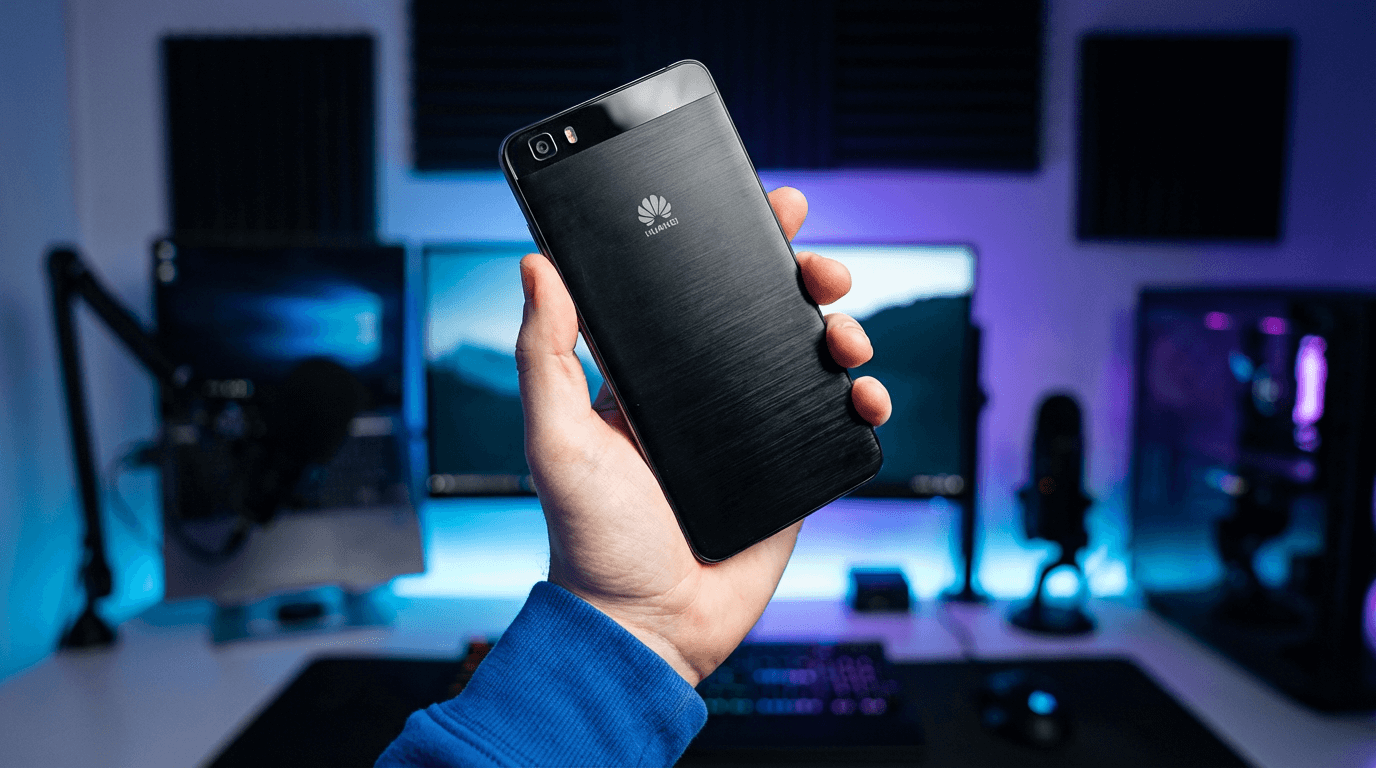 Bannière promotionnelle pour le Huawei P8 Lite 16Go à prix réduit