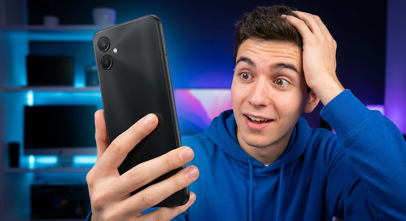 Bannière promotionnelle exclusive pour le Samsung Galaxy A06 64Go
