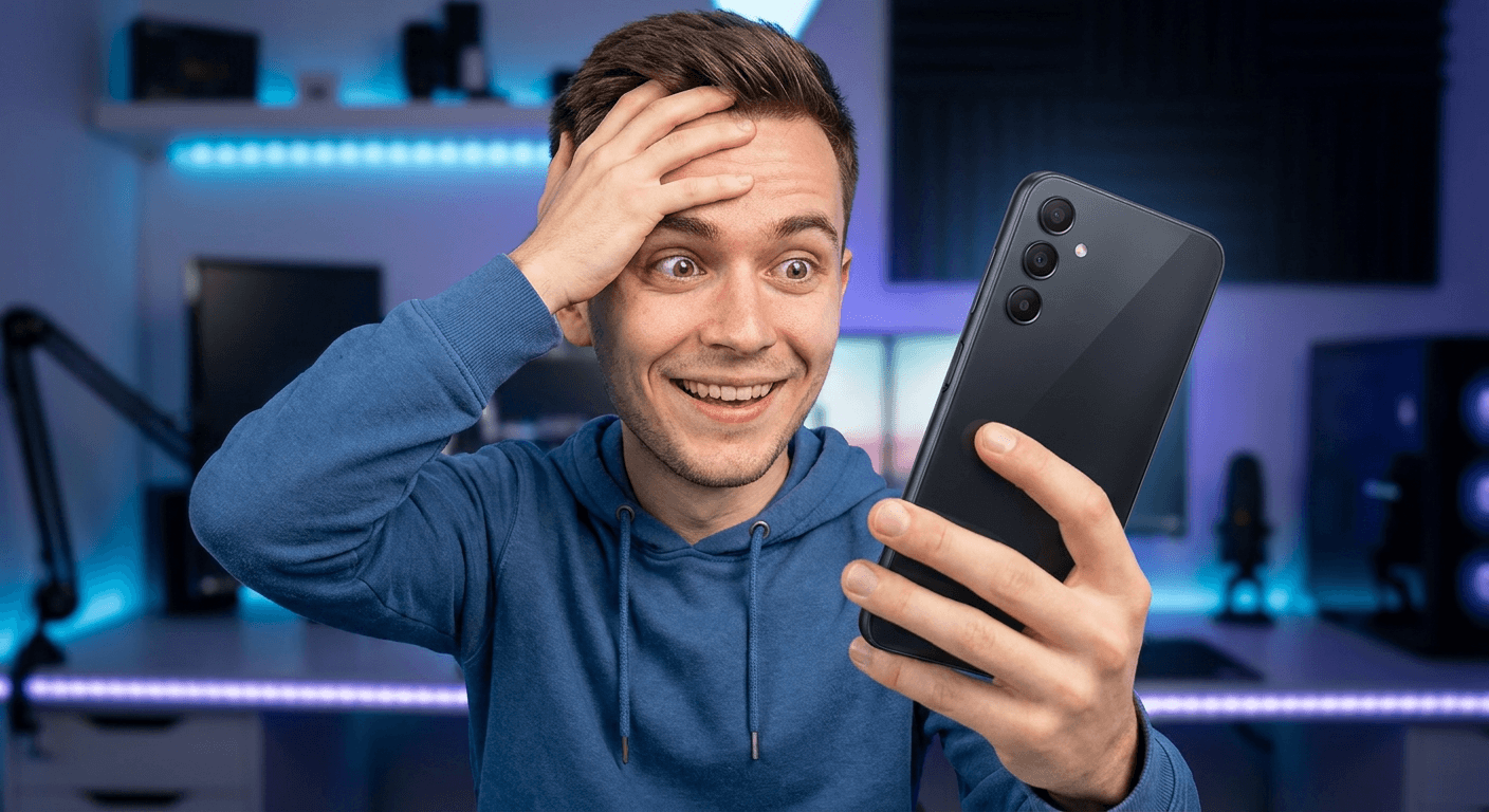 Bannière promotionnelle du Samsung Galaxy A36 128Go à prix réduit
