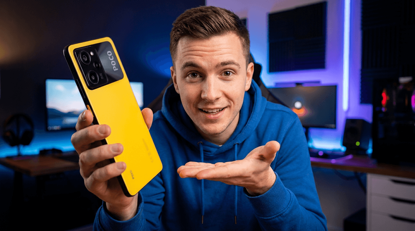 Bannière promotionnelle du Xiaomi Poco X5 Pro 128Go