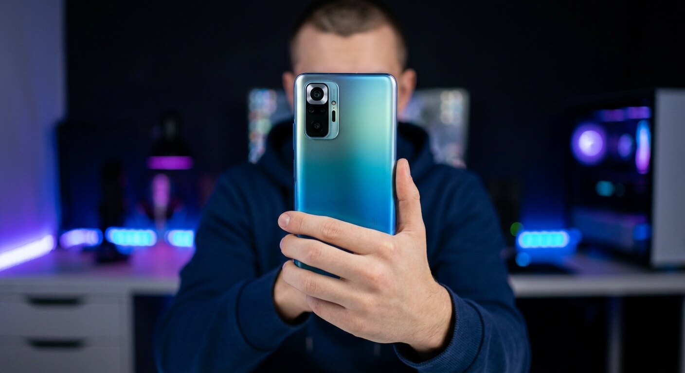 Bannière promotionnelle du Xiaomi Redmi Note 10 Pro 64Go