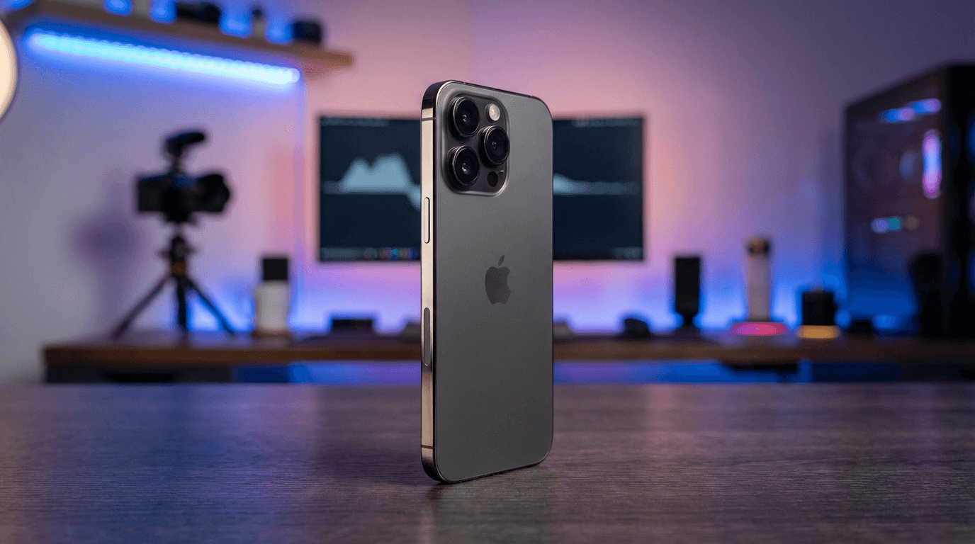 Bannière promotionnelle iPhone 16 Pro Max reconditionné