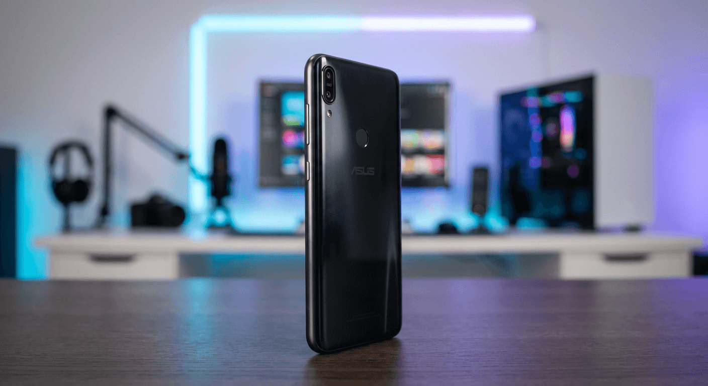 Bannière promotionnelle pour l'Asus Zenfone Max Pro M1