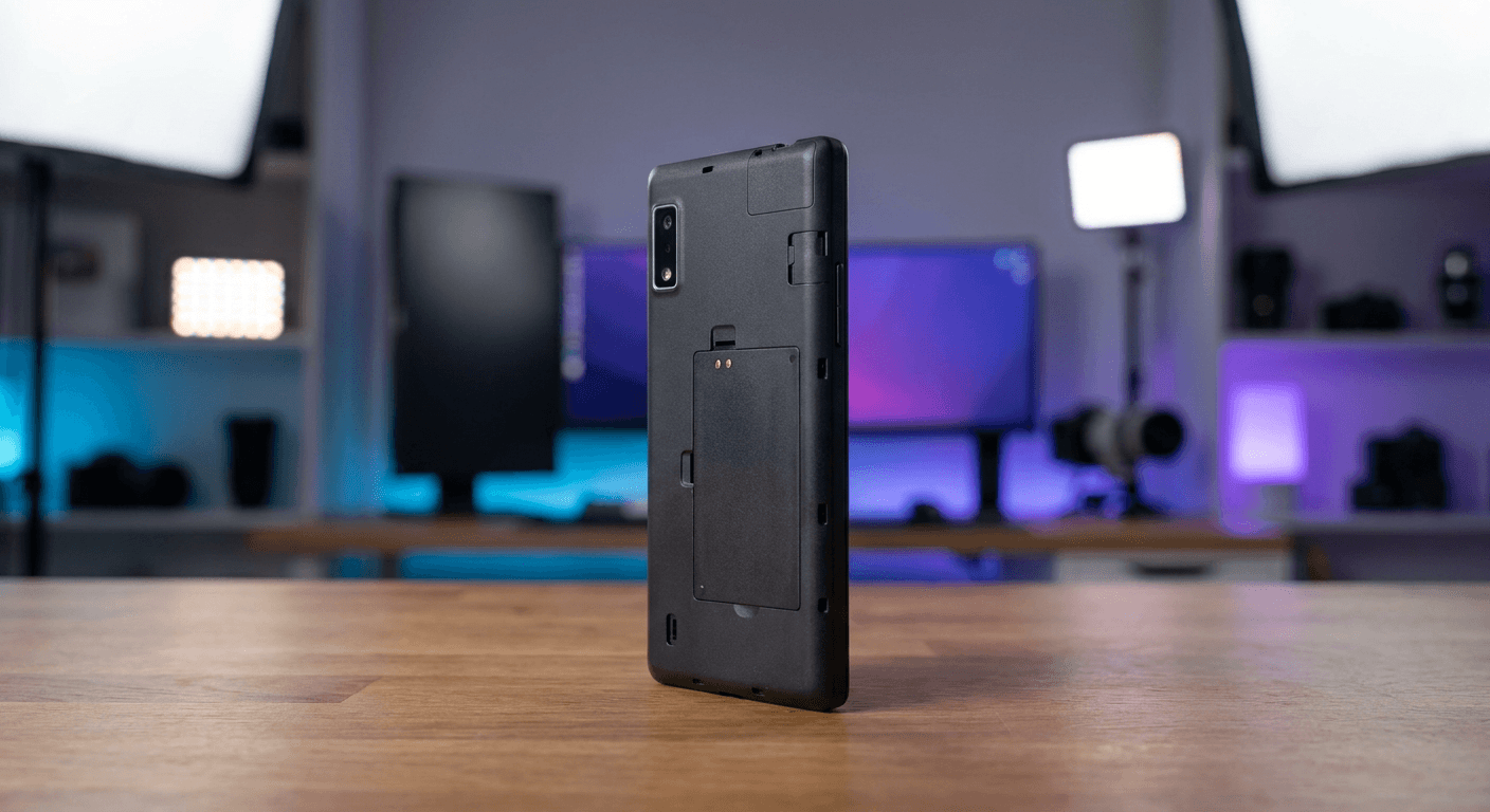 Bannière promotionnelle pour le Fairphone 2 reconditionné sur Reepeat