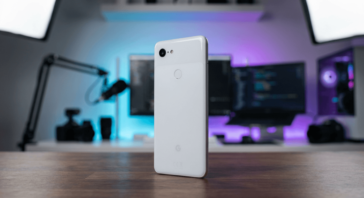 Bannière promotionnelle du Google Pixel 3 reconditionné