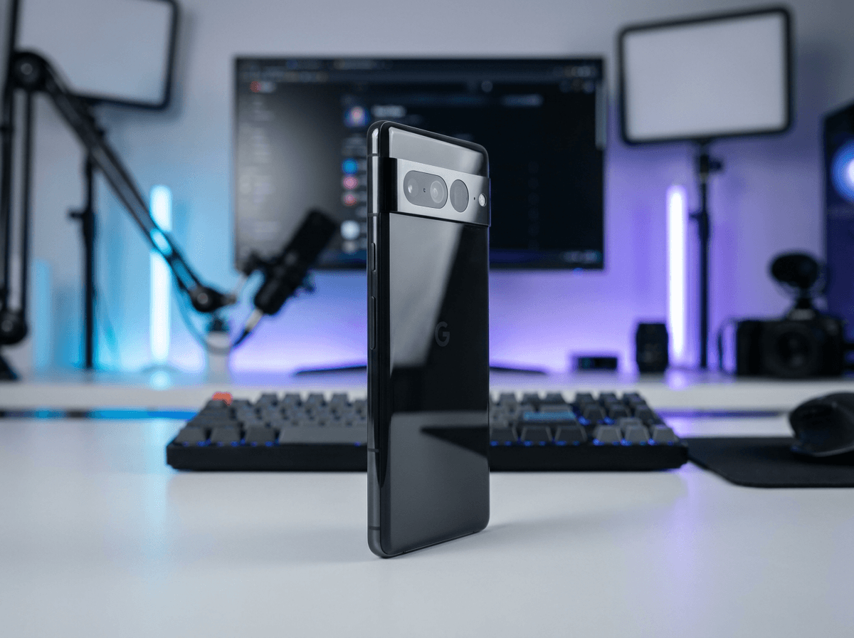 Bannière promotionnelle pour le Google Pixel 7 reconditionné chez Reepeat