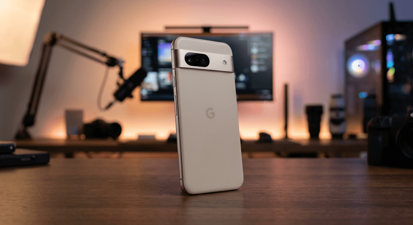 Bannière promotionnelle présentant le Google Pixel 8a reconditionné