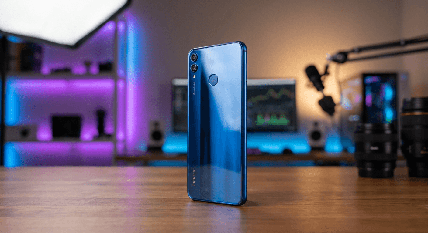 Bannière de test et guide d'achat du Honor 8X