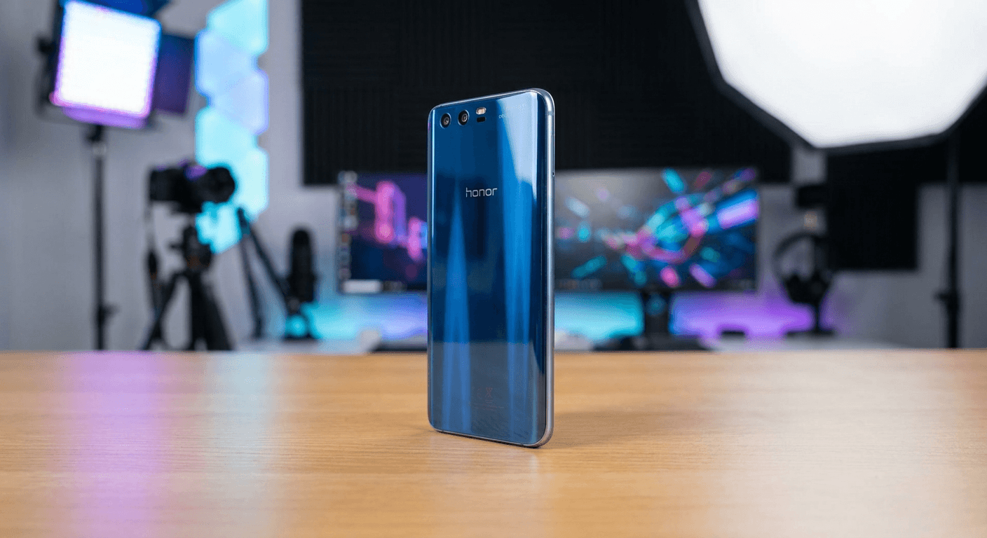 Bannière promotionnelle du smartphone Honor 9 reconditionné sur Reepeat