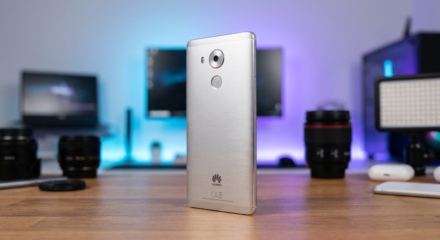 Bannière de présentation du Huawei Mate 8