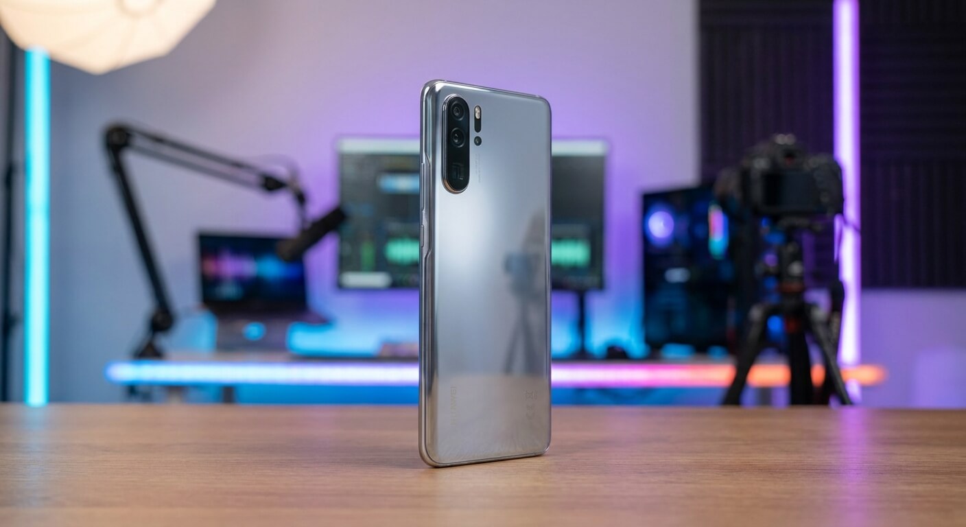 Bannière promotionnelle du Huawei P8 reconditionné