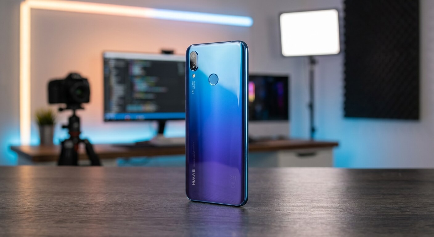 Bannière promotionnelle du Huawei P smart Plus