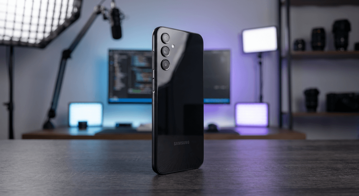 Bannière promotionnelle du Samsung Galaxy A14 5G