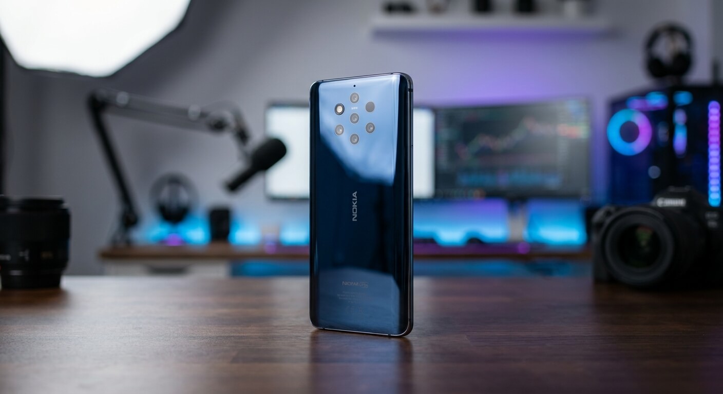 Bannière promotionnelle pour le Nokia 9 PureView reconditionné