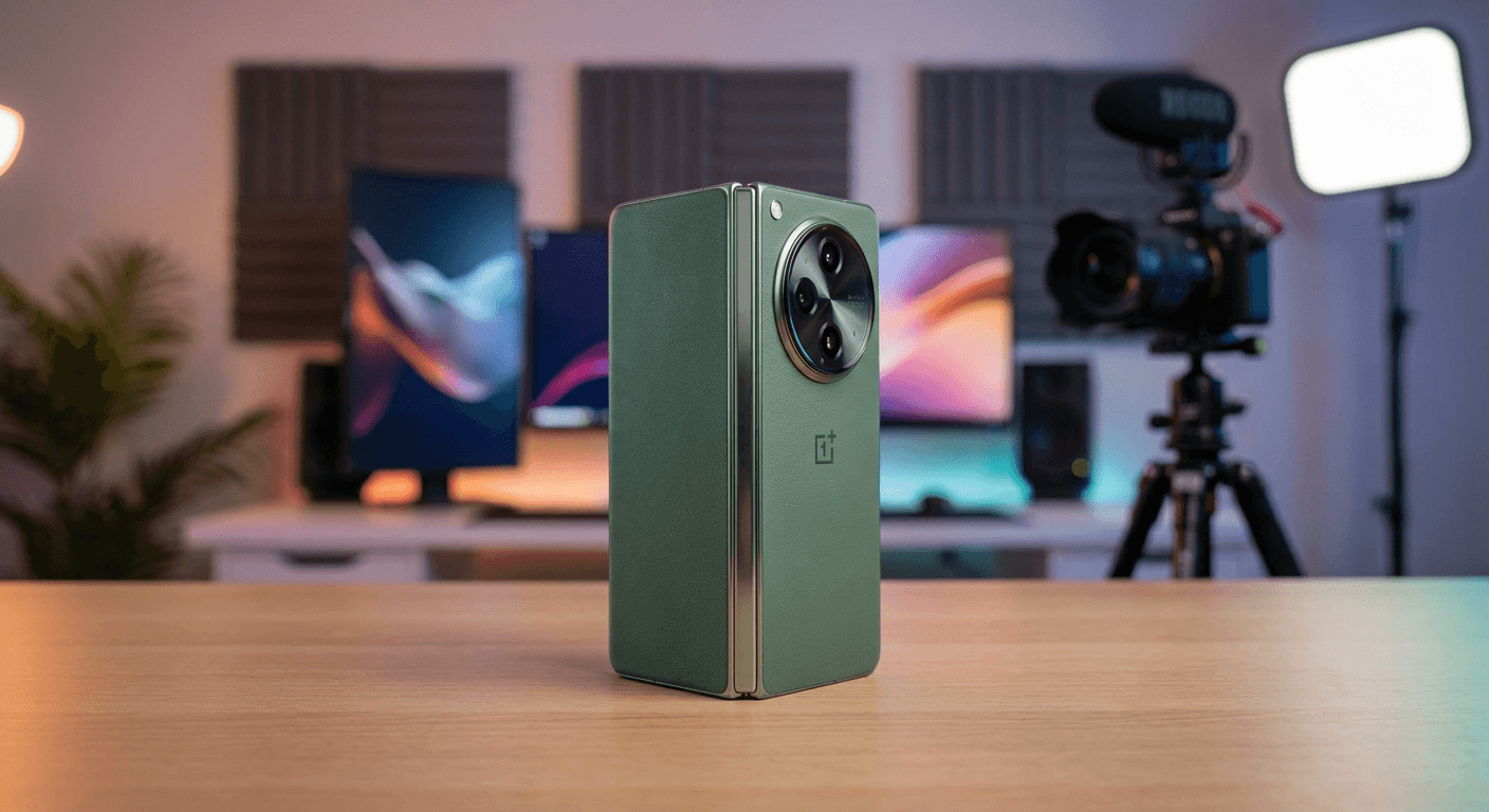 Bannière promotionnelle présentant le OnePlus Open reconditionné chez Reepeat