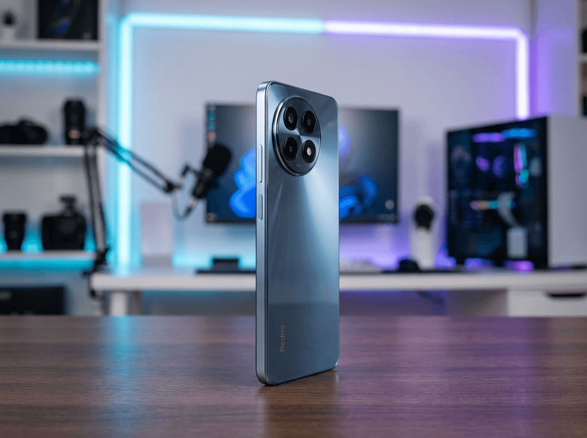 Bannière promotionnelle du Xiaomi Redmi Note 14 4G, le smartphone au rapport qualité-prix imbattable