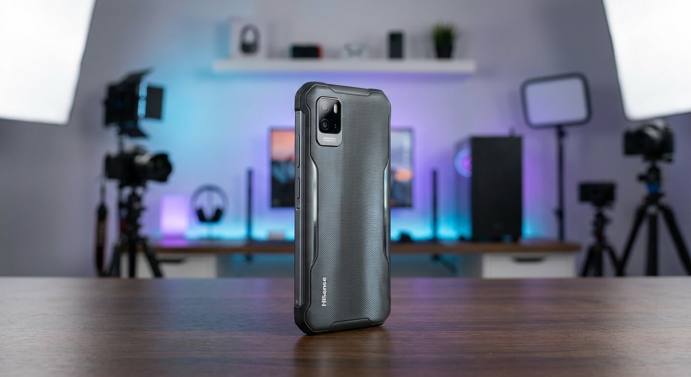 Bannière promotionnelle pour le HiSense Rock