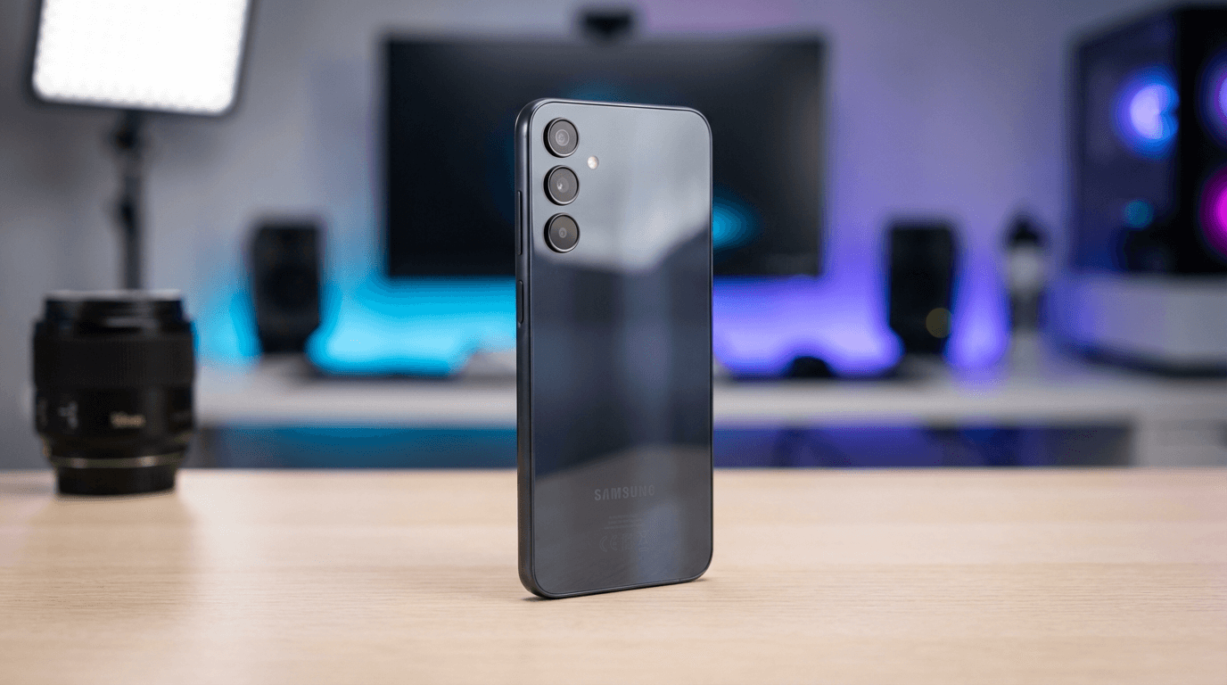 Bannière promotionnelle du Samsung Galaxy A25 reconditionné