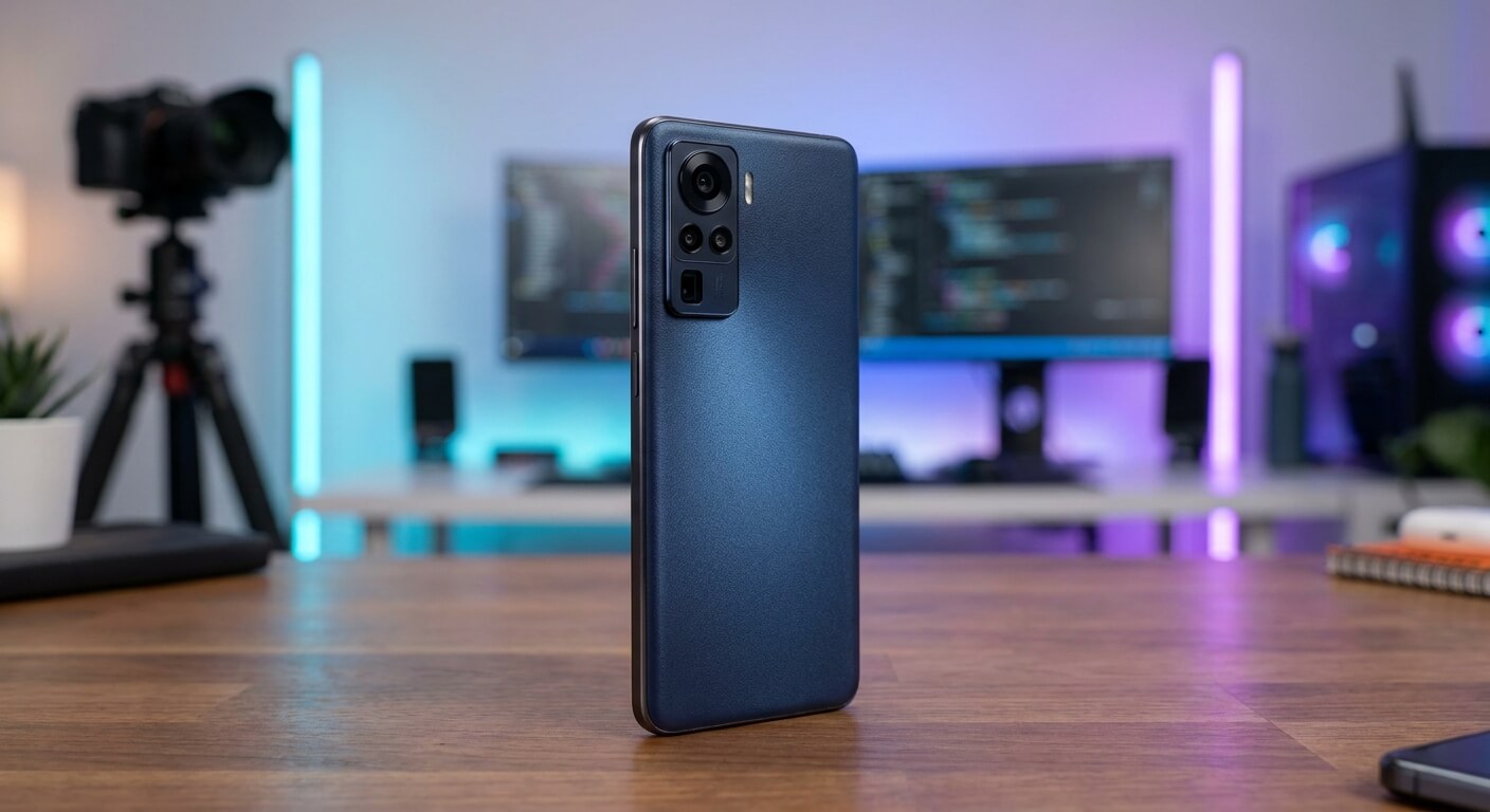 Bannière promotionnelle du smartphone TCL 50 Pro NXTPaper mettant en avant son écran mat