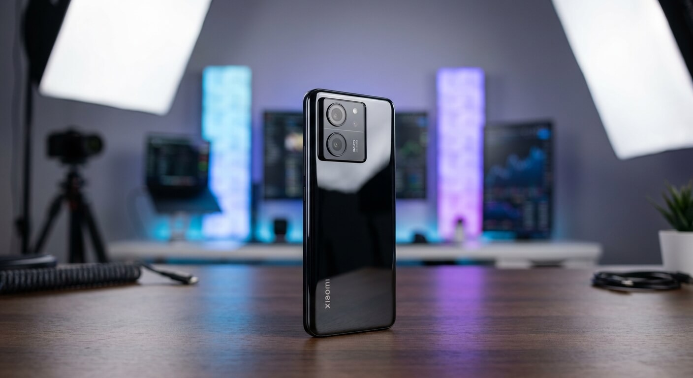 Bannière promotionnelle présentant le Xiaomi 13T reconditionné