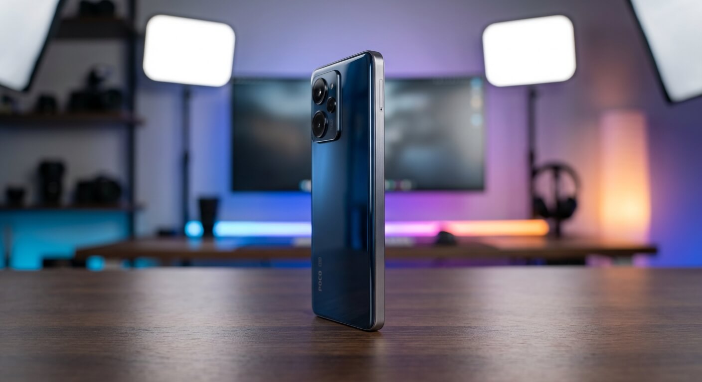 Bannière promotionnelle présentant le Xiaomi Poco F7 Ultra