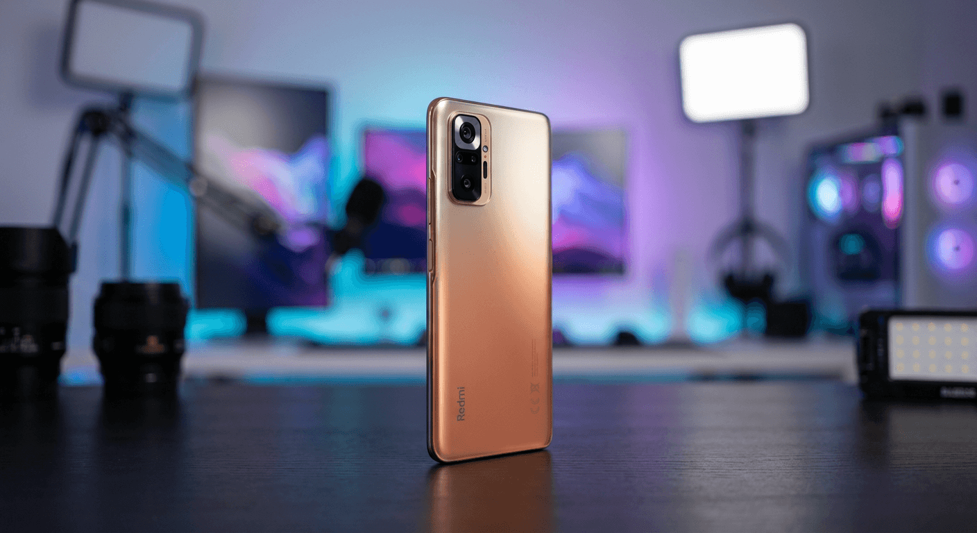 Bannière promotionnelle pour le Xiaomi Redmi Note 10 reconditionné